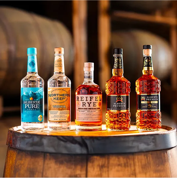 Mix Bottles Distillery Alberta Development