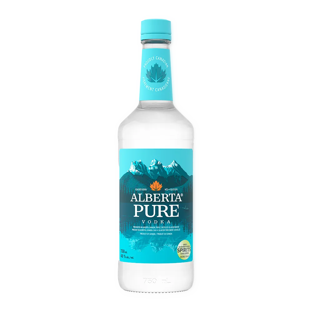 Pure Vodka Bottle Alberta