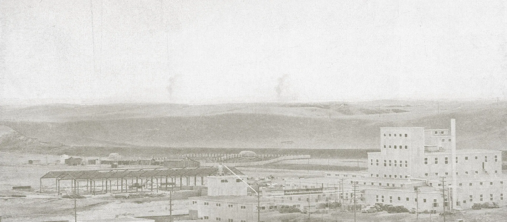 Alberta Distillers Distillery Drawing